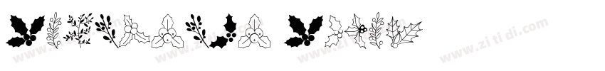 Mistletoe Magic字体转换